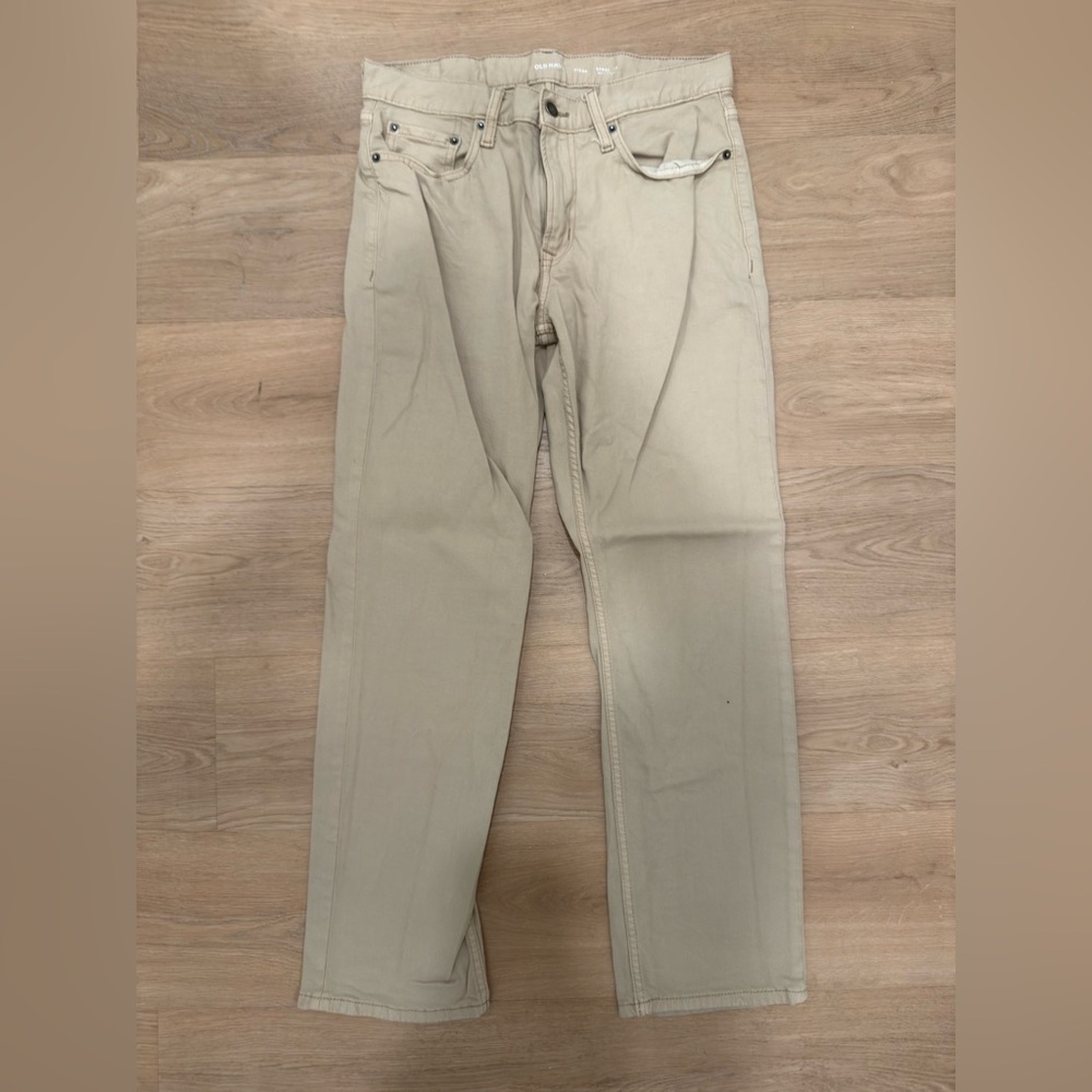 Men's khaki pants old navy